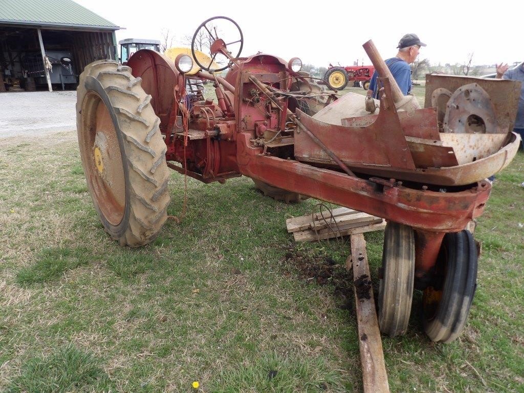 Massey Harris 101 tractor
