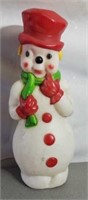 1973 Snow Man Blow Mold Wirh Red Hat Empire