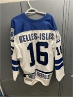 #16 Noah Belles-Isles – White Game Worn