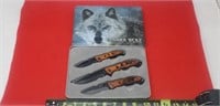 Timber Wolf Collector Knife Set