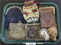 Vintage Victorian Beaded Purses.