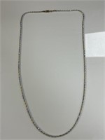 14KT White and Yellow Gold Necklace.