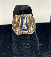 1960 10KT Conrad Weiser Class Ring.