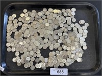 $50 in 90% Silver Dimes.