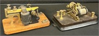 Pair of Telegraph Morse Code Relays.