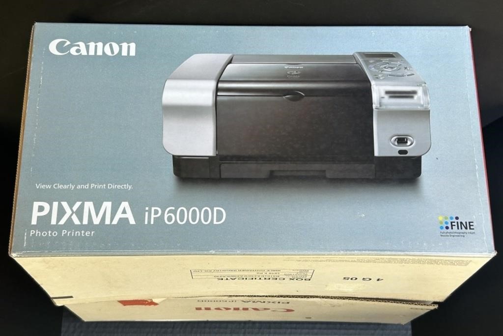Canon Pixma IP 6000D Photo Printer.