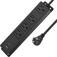 NEW $85 Under Desk Power Strip Mountable