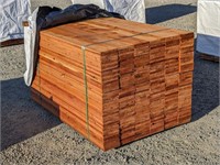 1"x8"x6' Redwood (300 PCS)