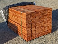 1"x8"x6' Redwood (300 PCS)