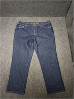 Lands' End women's jeans, size 20w, 28" inseam