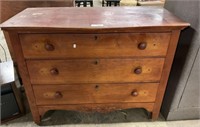 Primitive Country Pine Dresser.