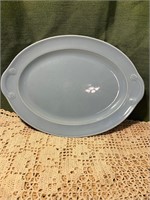 Lu Ray Blue Platter 13”x9”