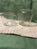 Pyrex Measuring Cup & Measured Glass 3 Cups