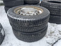 2 Michelin X-Ice tires & rims: 225/60 R 18