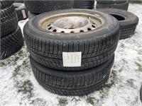 2 Michelin X-Ice winter tires w/ rims: 225/60 R 18