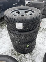 4 Goodyear Dodge Charger tires w/ rims: 245/55R 18