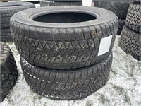2 Bridgestone Blizzak winter tires: 245/60 R 18
