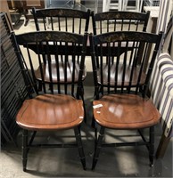 Excellent Set Of Hitchcock Chairs.