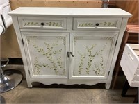 Country Painted 2 Door Cabinet.