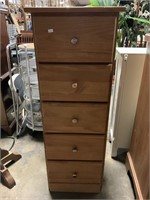 5 Drawer Chest of Drawers, Dresser.