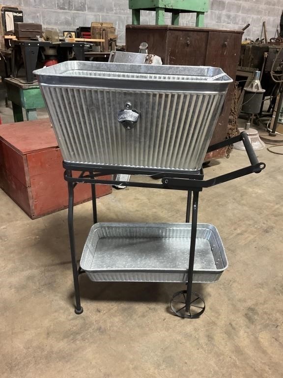 Outdoor Drink Cart.