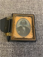 Ambrotype of Man in Gilt Frame