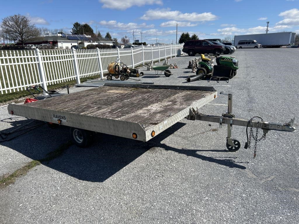 Raven 10ftx8ft Tilt Trailer.