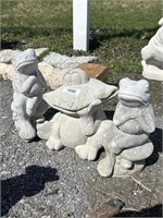 Frog  Concrete Statues.