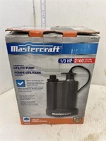 Mastercraft submersible utility pump: 2160