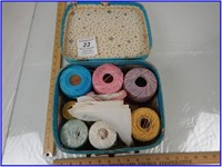 EMBROIDERY SET WITH NEEDLES FOR IRISH LINEN