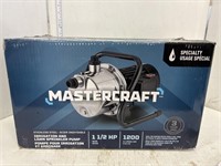 Mastercraft irrigation and lawn sprinkler pump