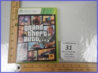 *XBOX 360 GAME GRAND THEFT AUTO FIVE