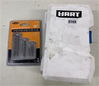 Hart Titanium Drill Bits in Case & More