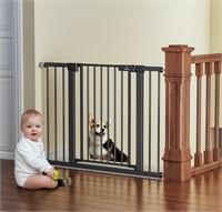 $80  BabyBond Baby/Dog Gate  27-43  Black