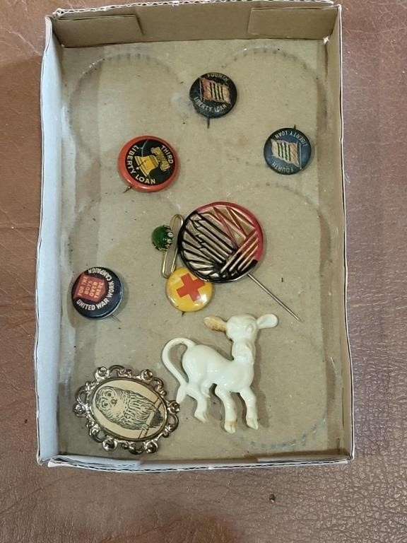 VTG Buttons & Pins