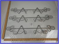 3-DECORATIVE PLATE WALL HANGS