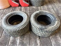 2 tires- 16X6.50-8
