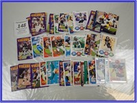 *ASSORTED FOOTBALL TRADING CARDS