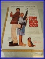 *VINTAGE MOVIE POSTER "STOP OR MY MOM WILL SHOOT"