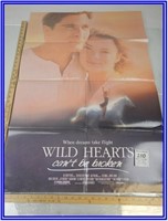 *VINTAGE MOVIE POSTER "WILD HEARTS CANT BE