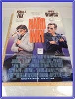 *VINTAGE MOVIE POSTER "THE HARD WAY"