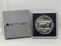 Coin- 1985 Canada National Parks dollar