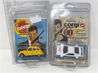 2 Corgi James Bond cars