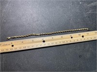 Bracelet marked 14K