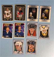 10-mixed Upper Deck Portraits hockey cards
