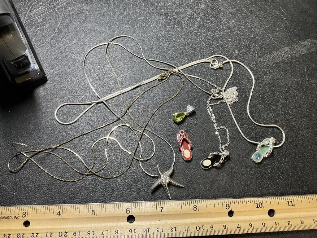 Necklaces and pendants