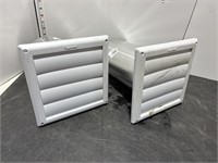 2 exhaust vent hoods