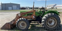 DEUTZ D 6806 TRACTOR -W/888 WORK MASTER GB LOADER