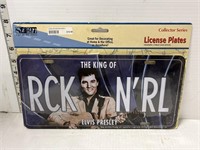 Elvis license plate
