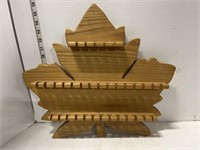 Maple Leaf collector spoon holder